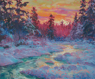 Winter Sunset