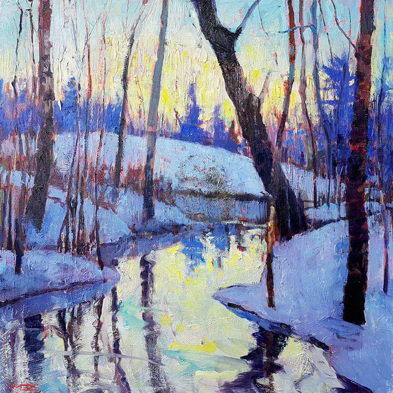 twilight snow