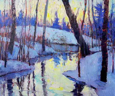 twilight snow